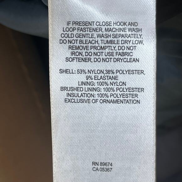 Men’s Mountain Hardwear Anorak Black Ski Snowboard Jacket Size Large - Picture 12 of 13